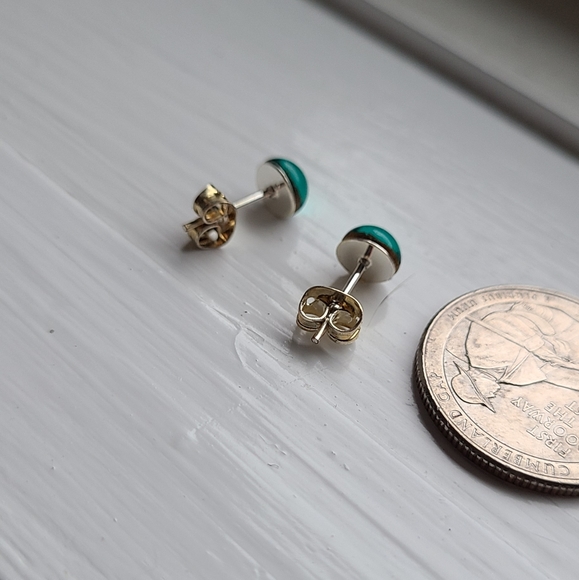 Handmade Green Earring - Picture 4 of 5